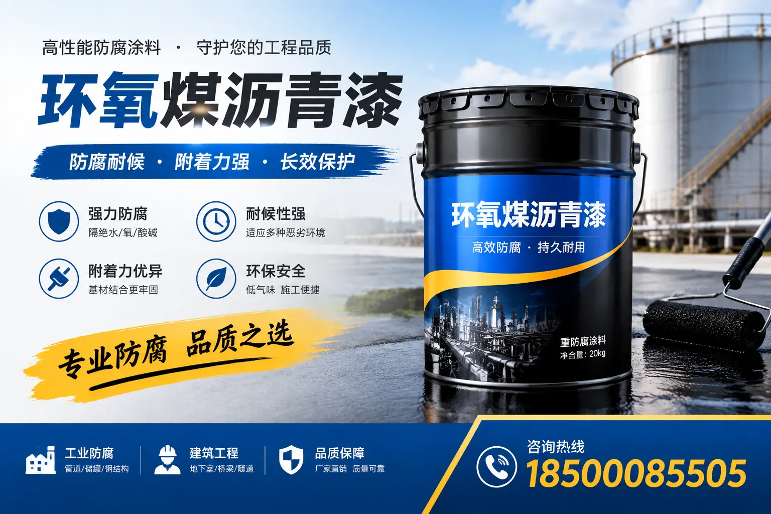 如何选择适合的环氧煤沥青漆?泰安市场选型指南